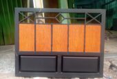 Pagar Besi Minimalis Motif Kayu