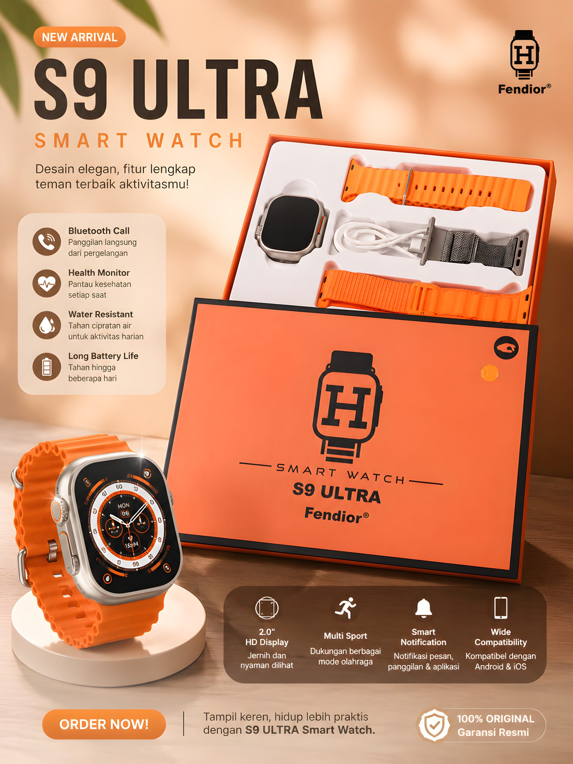 Smart Watch S9 Ultra Fendior