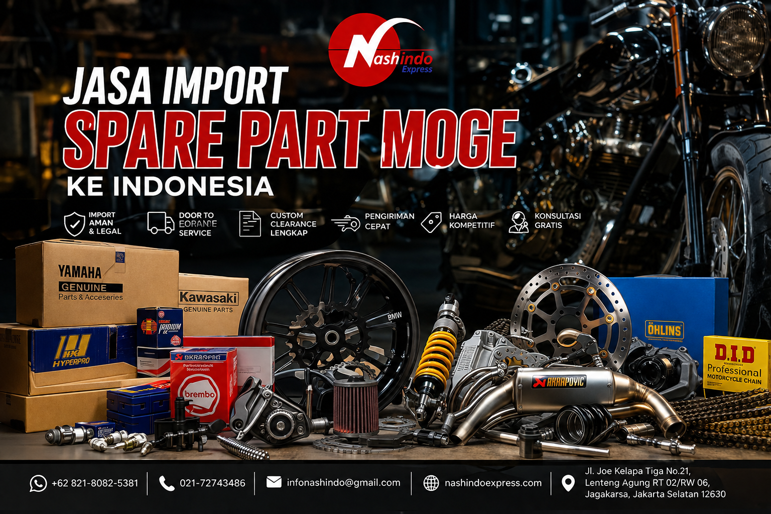 Jasa Import Barang Branded – Nashindo Express