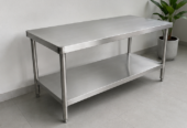 Meja 2 Susun Stainless Steel