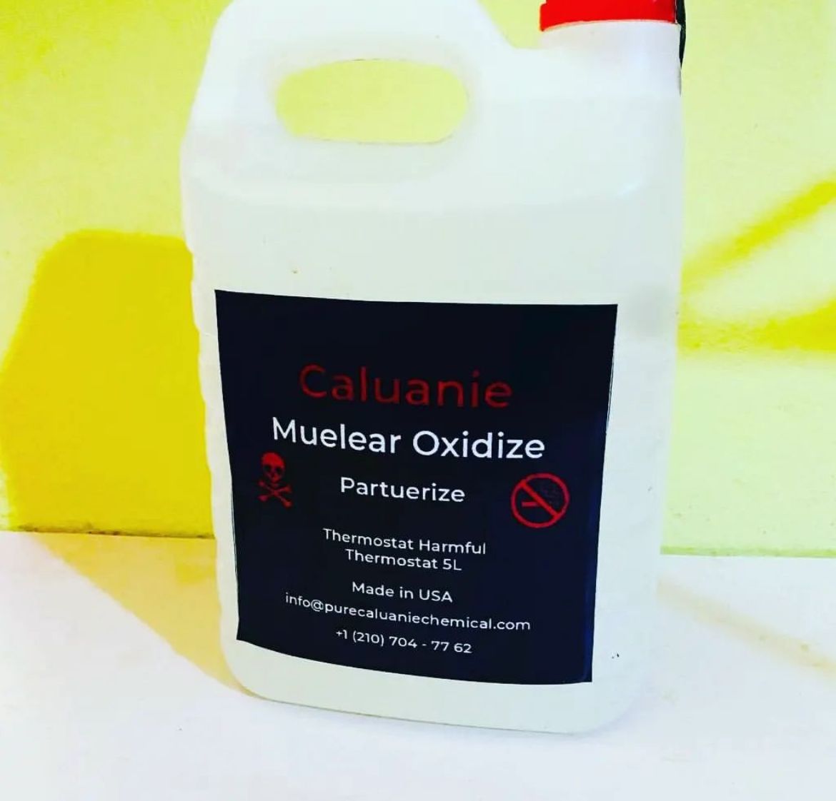 Caluanie Muelear Oxidize untuk dijual