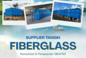 Supplier Tangki Tandon Fiberglass FRP Kotak Silinder Manado Sulawesi Utara