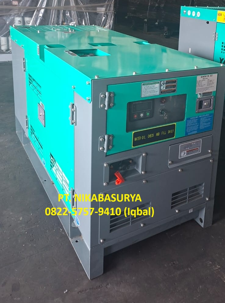 Genset 20 kVA Mitsubishi Japan Baru Silent