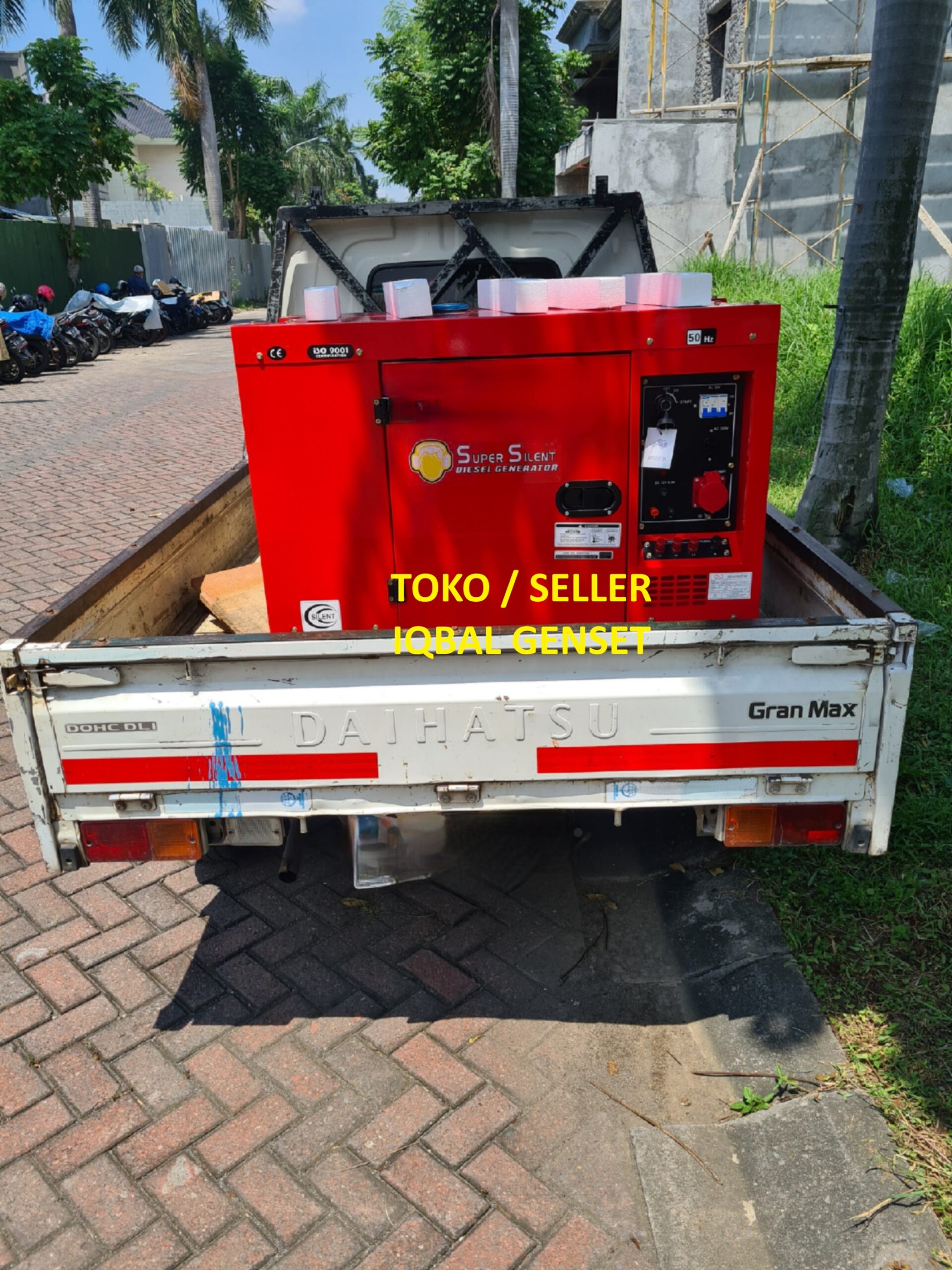 Genset 5000 Watt Silent Diesel Solar