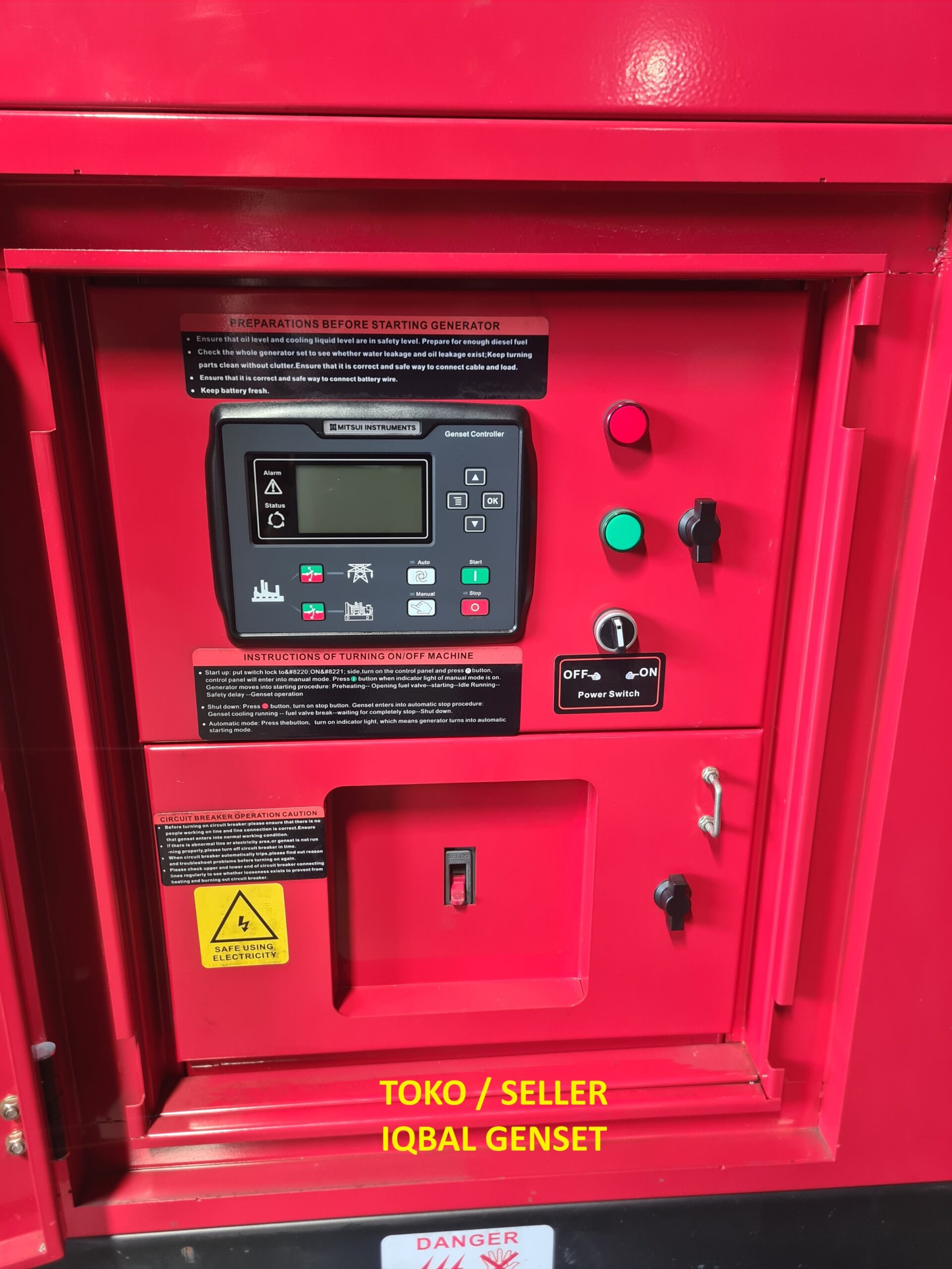 Genset 25 kVA Proquip Silent Baru