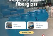 Tangki Limbah Fiberglass, Tangki STP/IPAL Dan Tangki Limbah Medis Harga Pabrik Cocok Untuk Proyek Sipil Di Depok