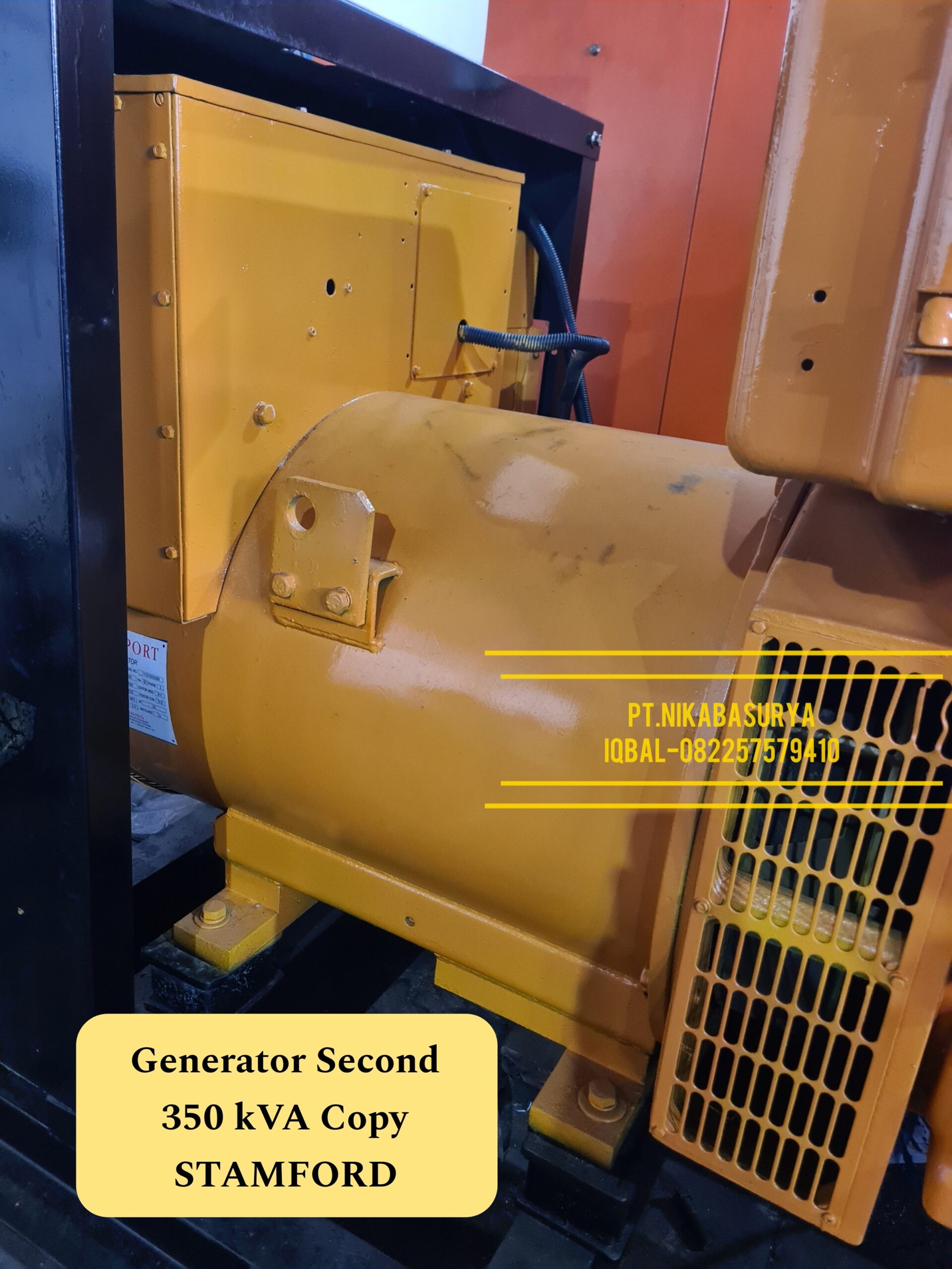 Genset 350 kVA Caterpillar CAT 3406 Second
