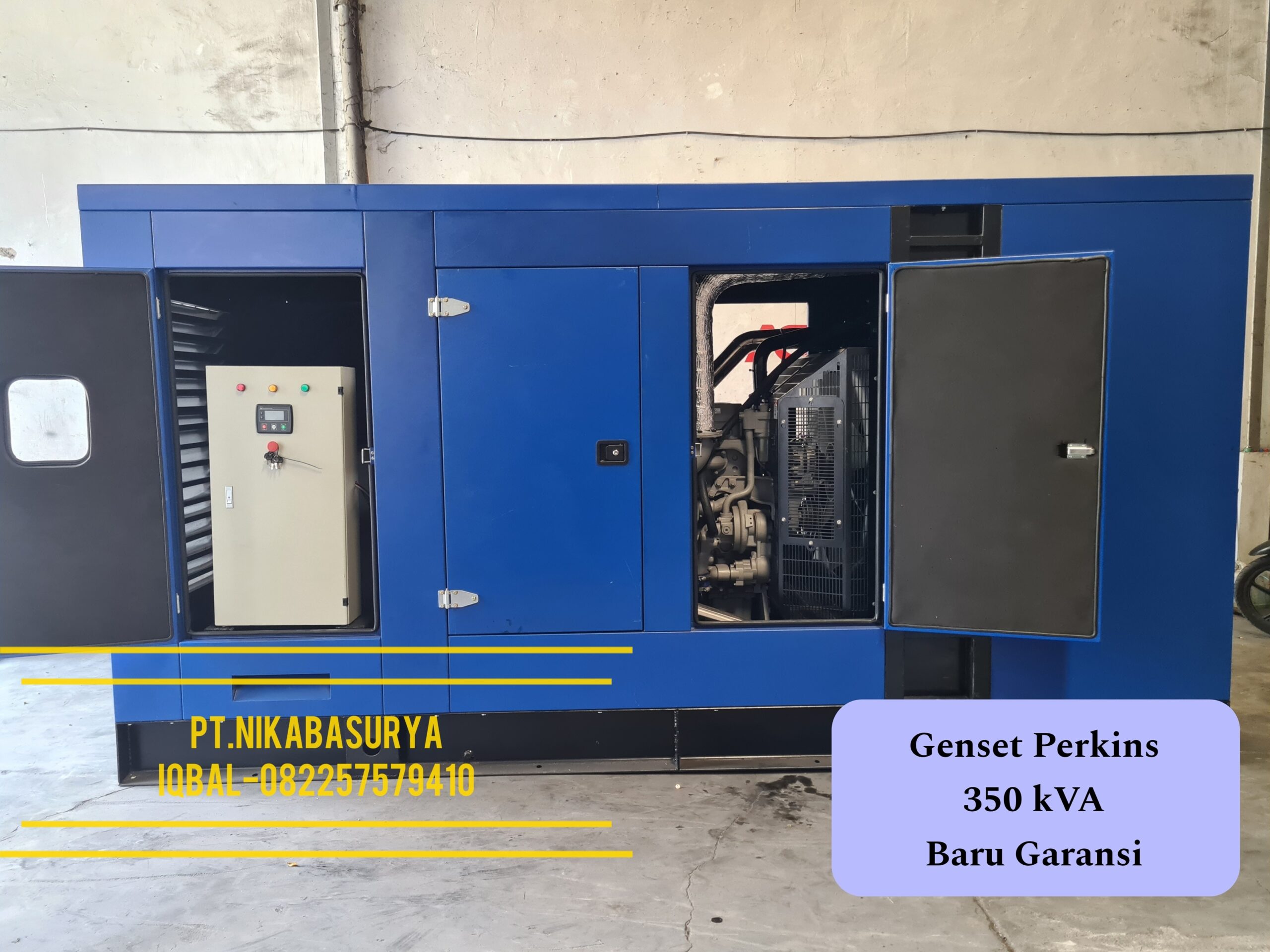 Genset 350 kVA Perkins Stamford Silent Baru