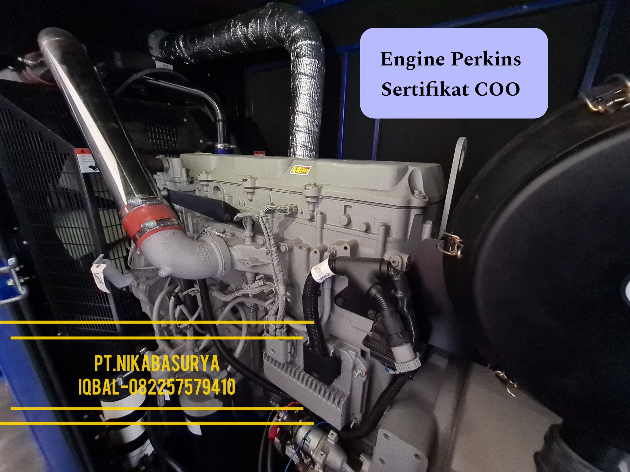 Genset 350 kVA Perkins Stamford Silent Baru