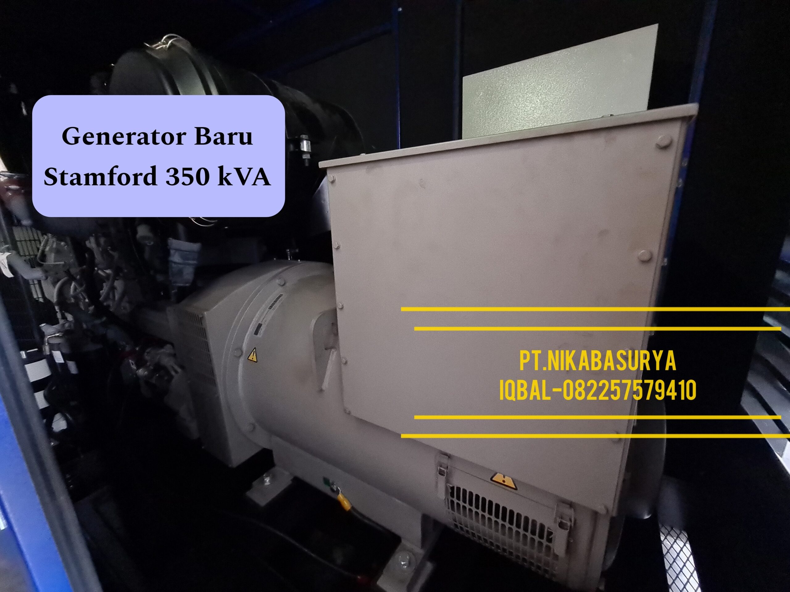 Genset 350 kVA Perkins Stamford Silent Baru