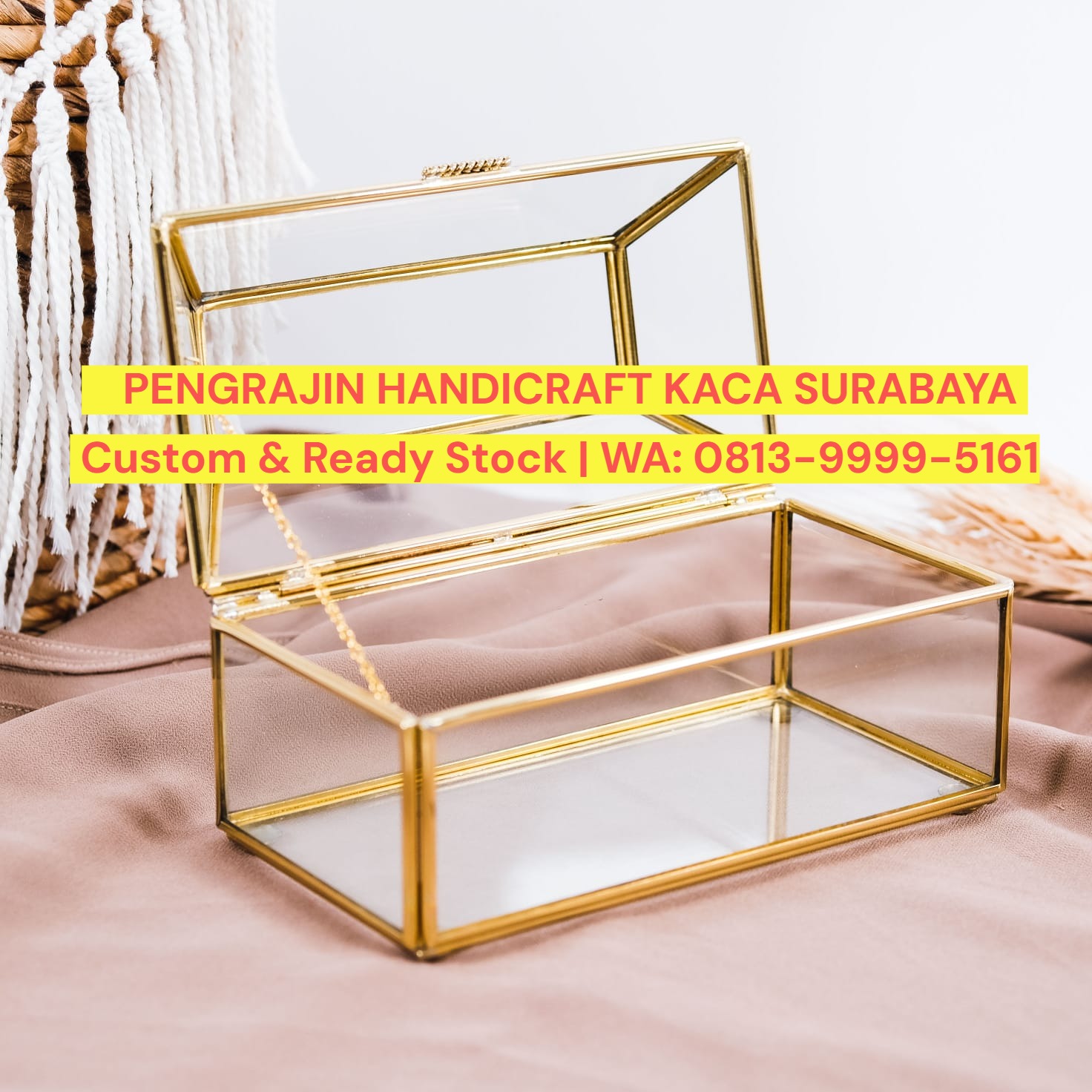 TERMURAH! Mentari Handicraft Kaca, Toko Handicraft Surabaya,