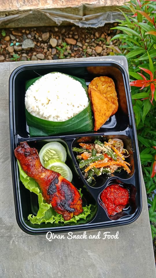 DIJUAL Paket Nasi Box & Catering Ayam Bakar Lezat