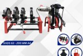 MESIN LAS PIPA HDPE MANUAL 8″INCH 200 MM SHDS Y 4 CLAMPS