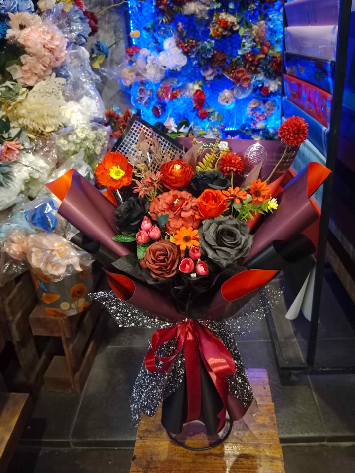 Bouqet Bunga Artificial Valentine — Hadiah Indah & Tahan Lama!