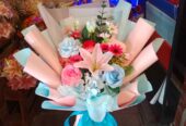 Bouqet Bunga Artificial Valentine — Hadiah Indah & Tahan Lama!