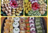 Sedia berbagai macam kue basah, jajanan pasar, eceran minimal pesan 20 pcs.