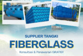 Supplier Tangki Tandon Fiberglass FRP Kotak Silinder Minahasa Sulawesi Utara