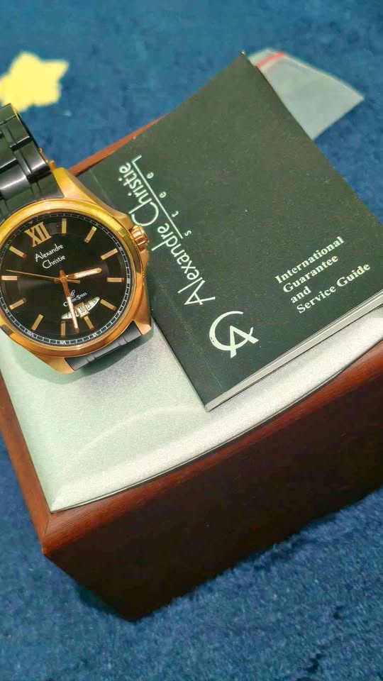 Jam tangan Alexandre Christie 8659MD water resistance murah siap pakai