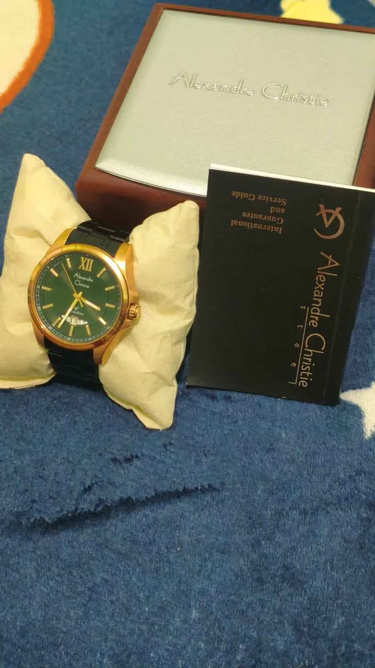 Jam tangan Alexandre Christie 8659MD water resistance murah siap pakai