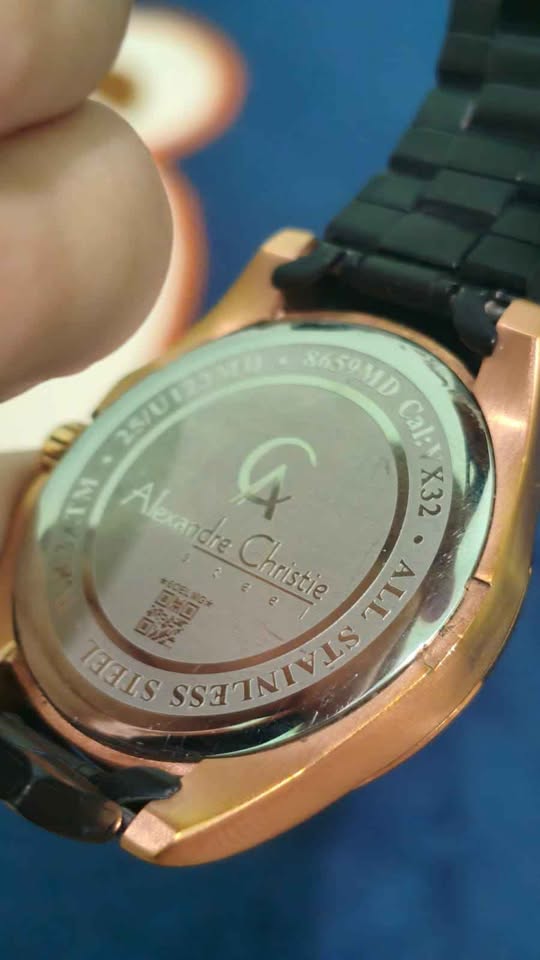 Jam tangan Alexandre Christie 8659MD water resistance murah siap pakai