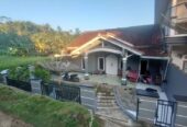 Rumah Beserta Sawah Dengan Panorama Alam Yang Indah