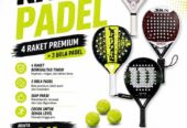 🎾 MAU MAIN PADEL TAPI BELUM PUNYA RAKET? SEWA AJA! 🎾