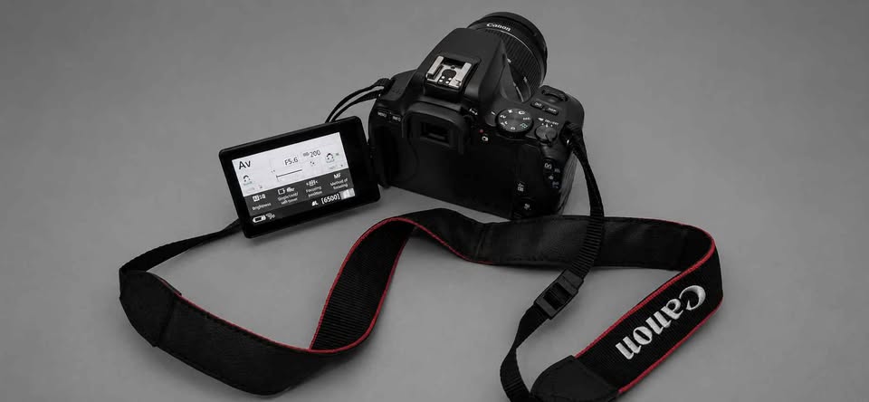 Kamera Canon EOS 200D Mark II Kondisi Mulus