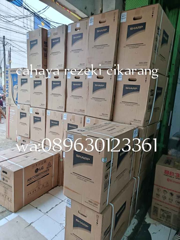 Ac low watt 1/2 pk mrek termurah mulai dr hrga 2400/ unit