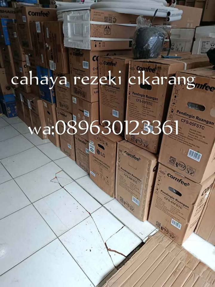 Ac low watt 1/2 pk mrek termurah mulai dr hrga 2400/ unit