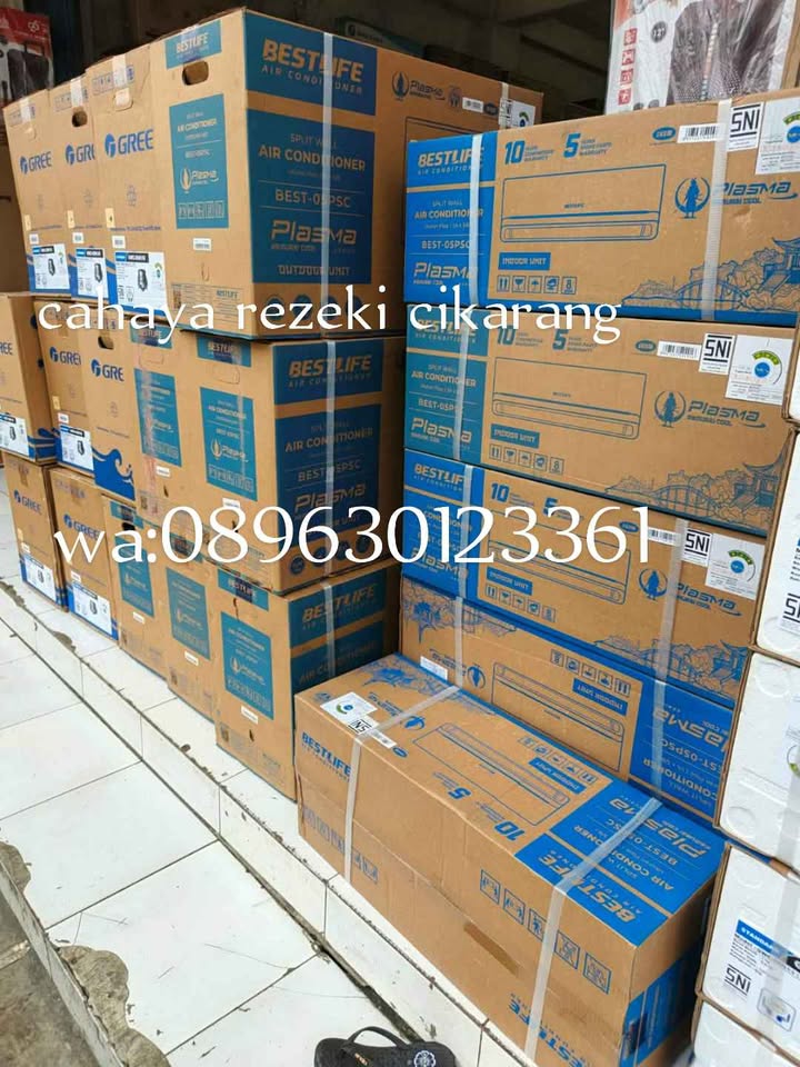 Ac low watt 1/2 pk mrek termurah mulai dr hrga 2400/ unit