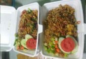 Mie ayam, nasi goreng, mie tiaw, bakso