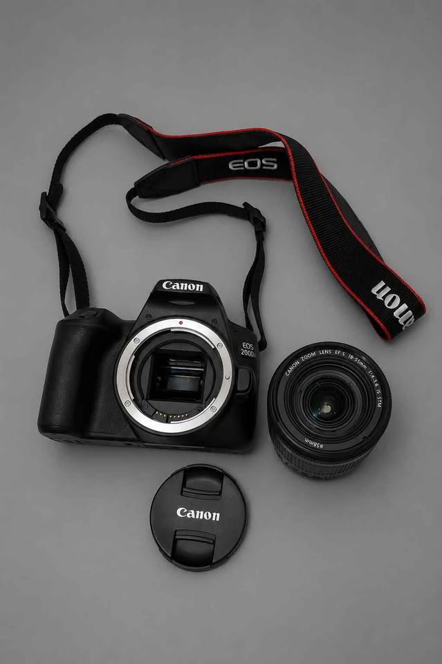 Kamera Canon EOS 200D Mark II Kondisi Mulus