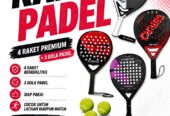 🎾 MAU MAIN PADEL TAPI BELUM PUNYA RAKET? SEWA AJA! 🎾