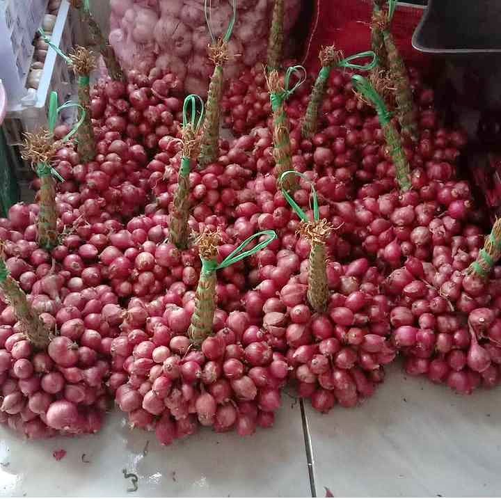 Bawang merah untingan kering