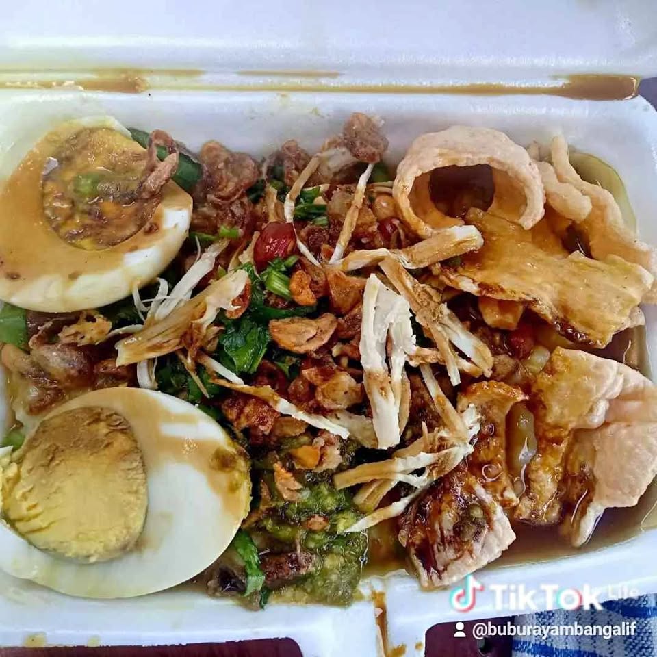 Guys besok bubur ayam kita ready ya