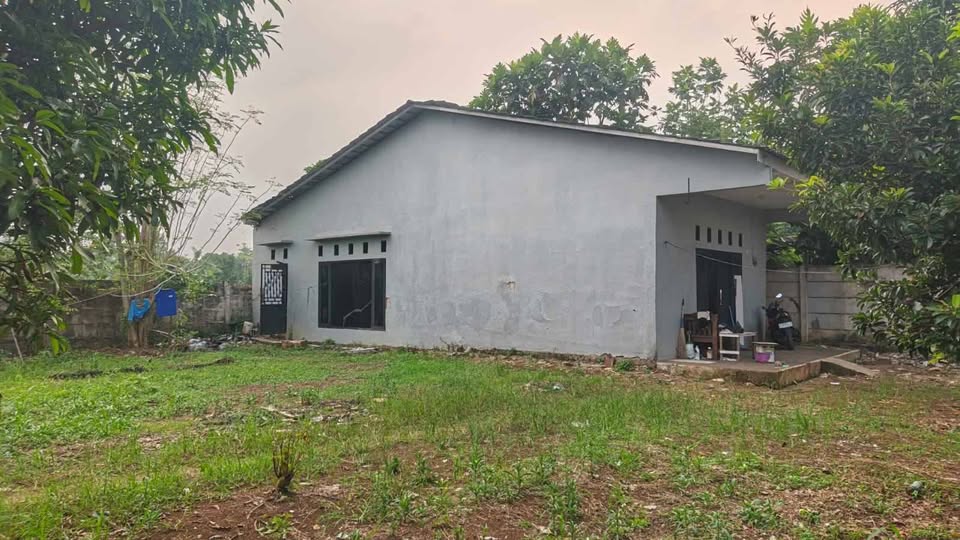 TANAH DIJUAL LUAS 855 M² BONUS RUMAH SIAP DITINGGALI DI TAJURHALANG CITAYAM BOGOR