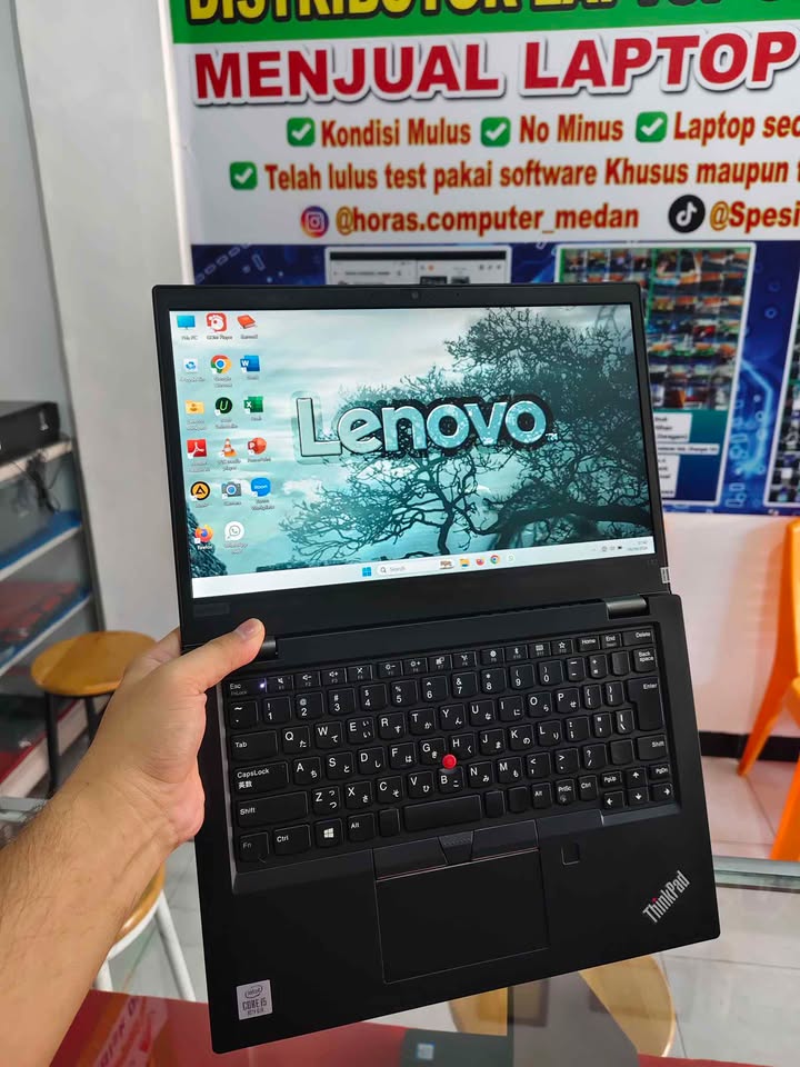 Lenovo L13 Core i5 Gen10 RAM 16GB SSD Nvme 256GB SLIM Ringan Spek Tinggi