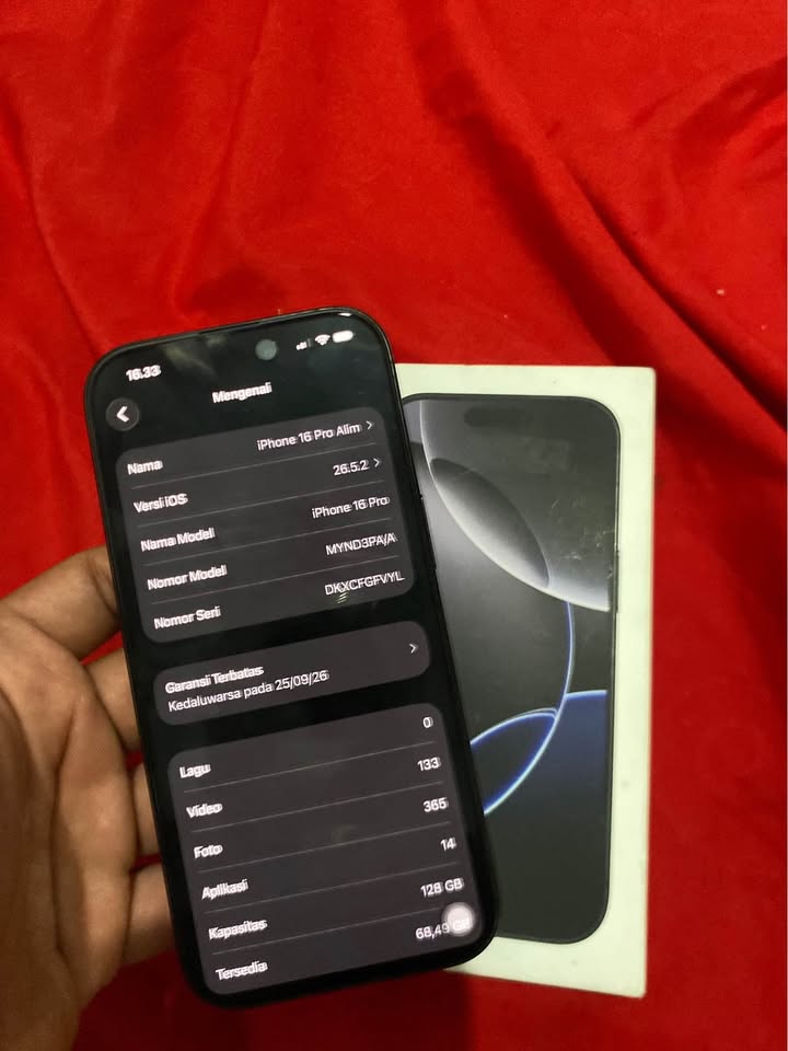 IPHONE 16 PRO IBOX BH 100