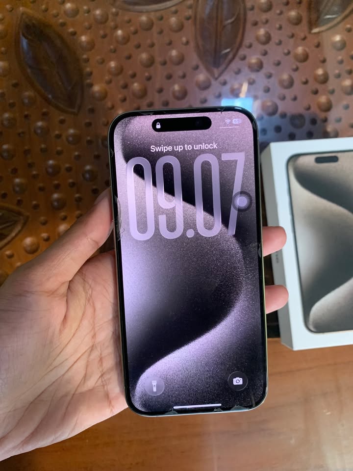 iPhone 15 Pro 256gb Ibox Natural Titanium