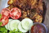 Ayam Bakar utuh Potongan ayam panggang/bakar