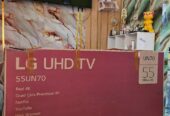 Smart tv LG 55 inch mulus normal ga ada minus