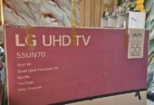 Smart tv LG 55 inch mulus normal ga ada minus