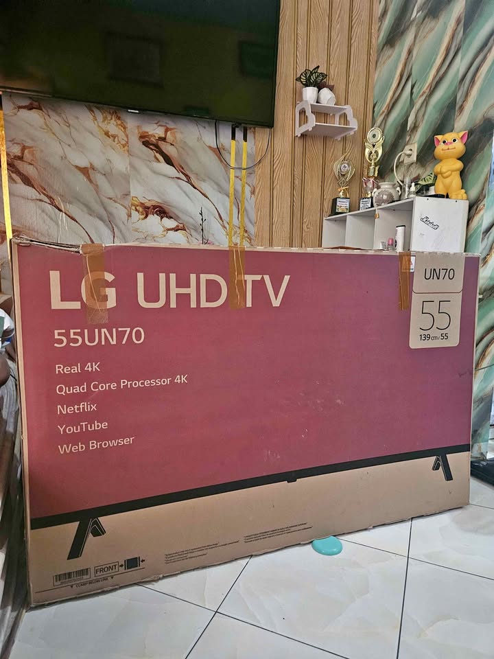 Smart tv LG 55 inch mulus normal ga ada minus