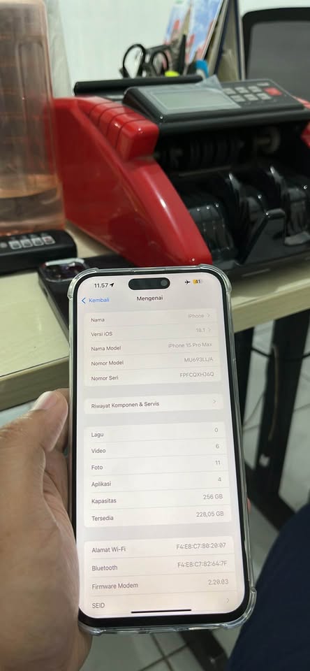 Di JUAL Iphone 15Promax 256gb