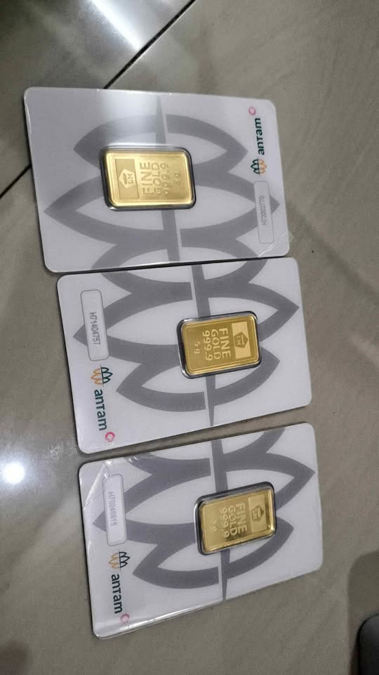 Emas Antam 15 Gram (5gr X 3) th 2022
