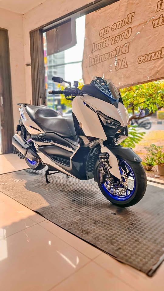 2018 Yamaha xmax Mesin Standar pabrik