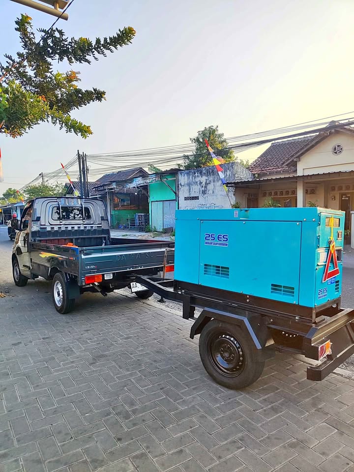 Genset Denyo 25ES ori nan hm rendah