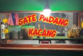 Tersedia makanan : – Martabak Telur – Roti Cane – Sate Padang – Sate Kacang