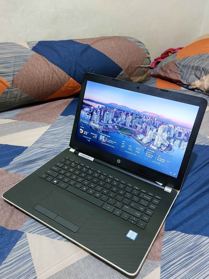 Laptop hp 14 intel core i3 gen 6 ram 8gb