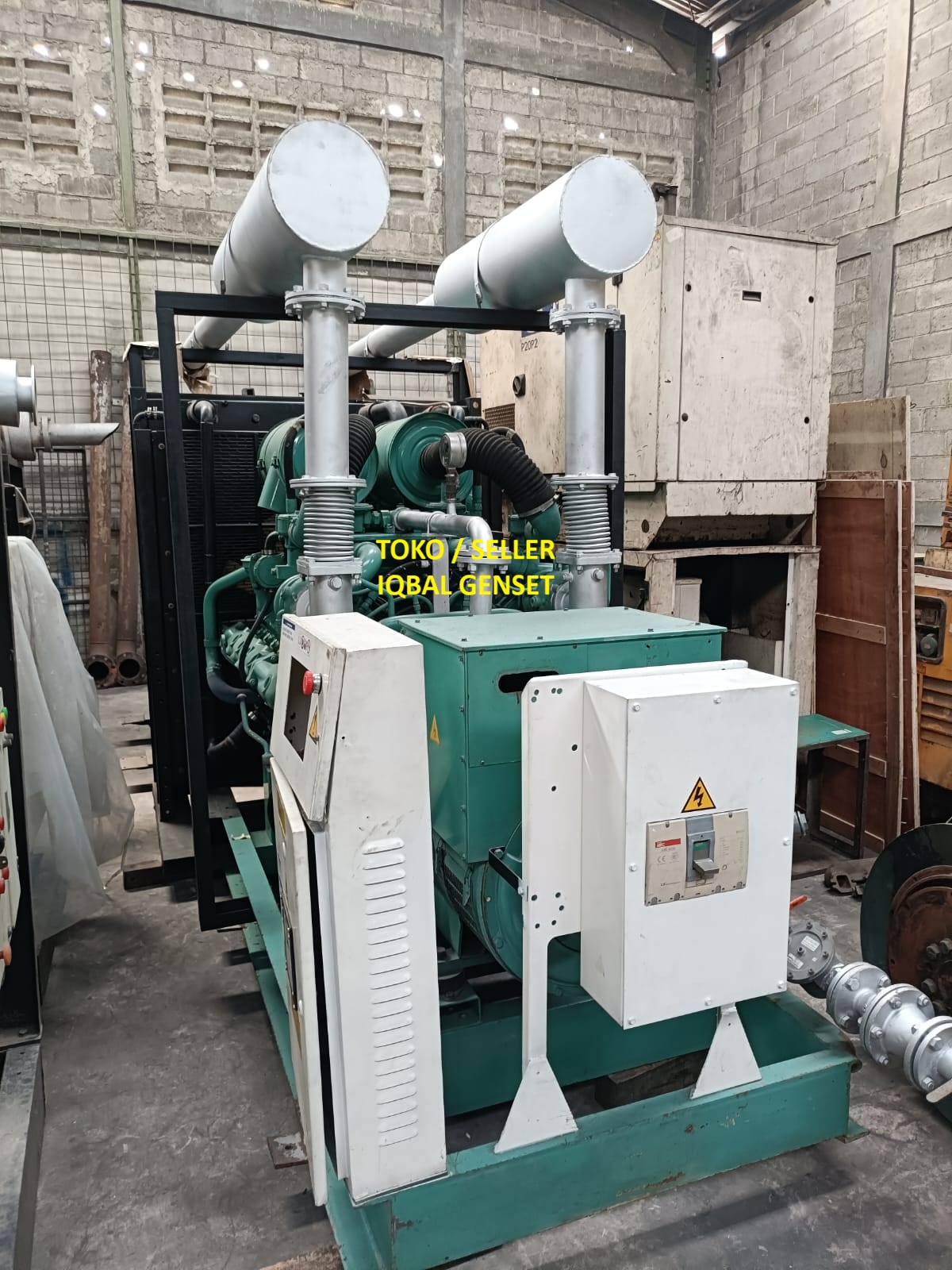 Genset Gas 250 kVA Doosan Gas Engine